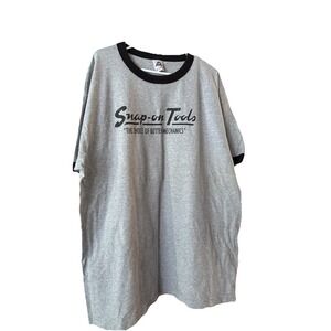 Snap-On T-Shirt Size Gray The Choice If Better Mechanics # 15‎ On back XL